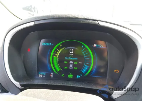 2017 Chevrolet Volt Lt from USA, damaged, VIN 1G1RC6S57HU216807